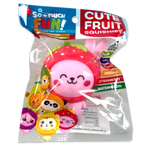 ITEM NUMBER 024708L SQUISH AND SQUEEZE SCENTED FRUIT BUDDY BALLS - STORE SURPLUS NO DISPLAY 12 PIECES PER PACK STORE SURPLUS
