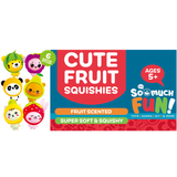 ITEM NUMBER 024708 SCENTED CUTE FRUIT SQUISHIES 12 PIECES PER DISPLAY