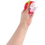 ITEM NUMBER 024708L SQUISH AND SQUEEZE SCENTED FRUIT BUDDY BALLS - STORE SURPLUS NO DISPLAY 12 PIECES PER PACK STORE SURPLUS