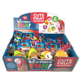 ITEM NUMBER 024708 SCENTED CUTE FRUIT SQUISHIES 12 PIECES PER DISPLAY