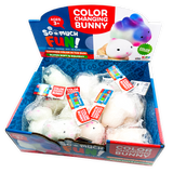 ITEM NUMBER 024766 COLOR CHANGING BUNNY 12 PIECES PER DISPLAY