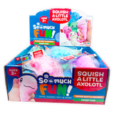 ITEM NUMBER 024767 AXOLOTL SQUISHY 12 PIECES PER DISPLAY