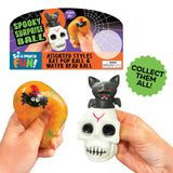 Halloween Squishy Ball Assortment- Store Surplus No Display - 12 Pieces Per Pack 24774L