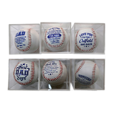 FATHER'S DAY BASEBALL BOX - STORE SURPLUS NO DISPLAY - 6 PIECES PER PACK 24805L