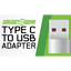 WHOLESALE USB-C-TO-USB-A ADAPTER CONVERTER 6 PIECES PER DISPLAY 24836