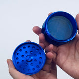 ITEM NUMBER 024865 ALUMINUM GRINDER 63MM 6 PIECES PER DISPLAY