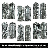 Zodiac Lighter Case - 12 Pieces Per Pack 24952L - Store Surplus No Display - 12 Pieces Per Pack 24952L STORE SURPLUS