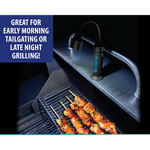 Grill LED Flashlight Matte Finish with Magnetic Stand - 6 Pieces Per Retail Ready Display 24969 WHOLESALE