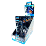 Grill LED Flashlight Matte Finish with Magnetic Stand - 6 Pieces Per Retail Ready Display 24969 - NOVELTY INC WHOLESALE