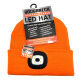 ROUGHNECK LED ORANGE HAT - STORE SURPLUS NO DISPLAY - 6 PIECES PER PACK 25001L STORE SURPLUS