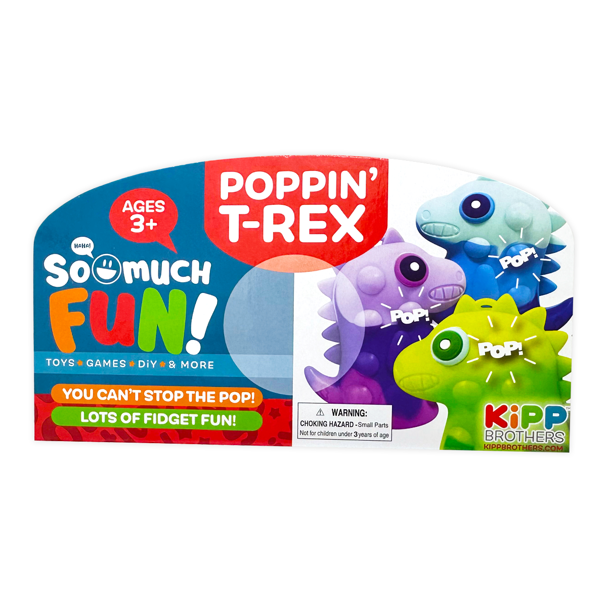WHOLESALE POPPIN' T-REX BALL 12 PIECES PER DISPLAY 25006