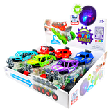 WHOLESALE JUMBO LIGHT UP VEHICLES TOY CAR 6 PIECES PER DISPLAY 25030