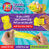 FUN DOH SQUISHY BEARZ - STORE SURPUS NO DISPLAY - 12 PIECES PER PACK 25031L