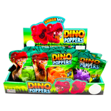 WHOLESALE SQUISHY DINO POPPERS 12 PIECES PER DISPLAY 25033