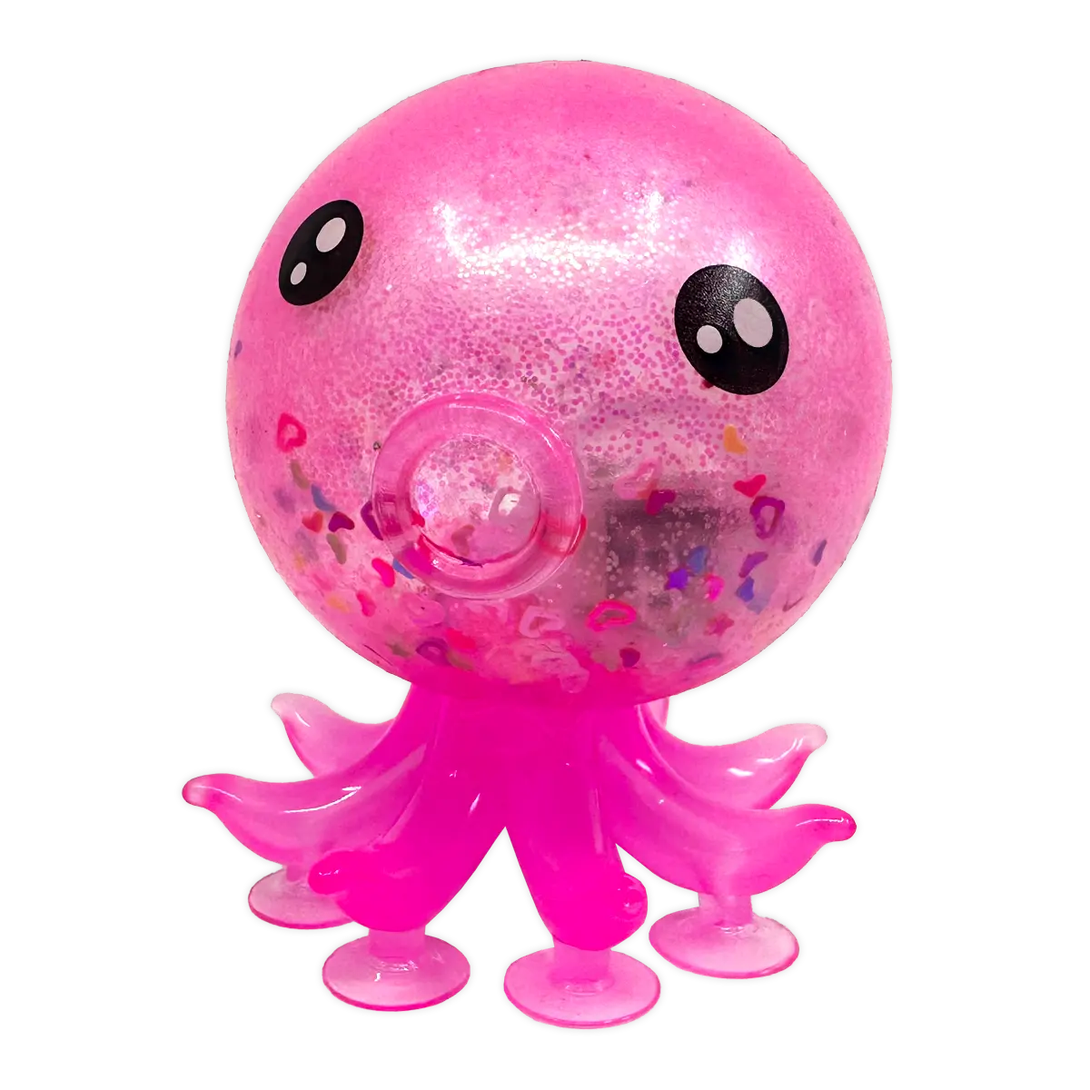 LIGHT-UP OCTOPUS SQUISHY - STORE SURPLUS NO DISPLAY - 12 PIECES PER PACK 25035L STORE SURPLUS