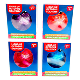 LIGHT-UP OCTOPUS SQUISHY - STORE SURPLUS NO DISPLAY - 12 PIECES PER PACK 25035L STORE SURPLUS