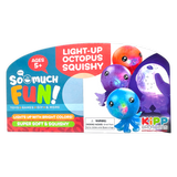 WHOLESALE LIGHT-UP OCTOPUS SQUISHY 12 PIECES PER DISPLAY 25035