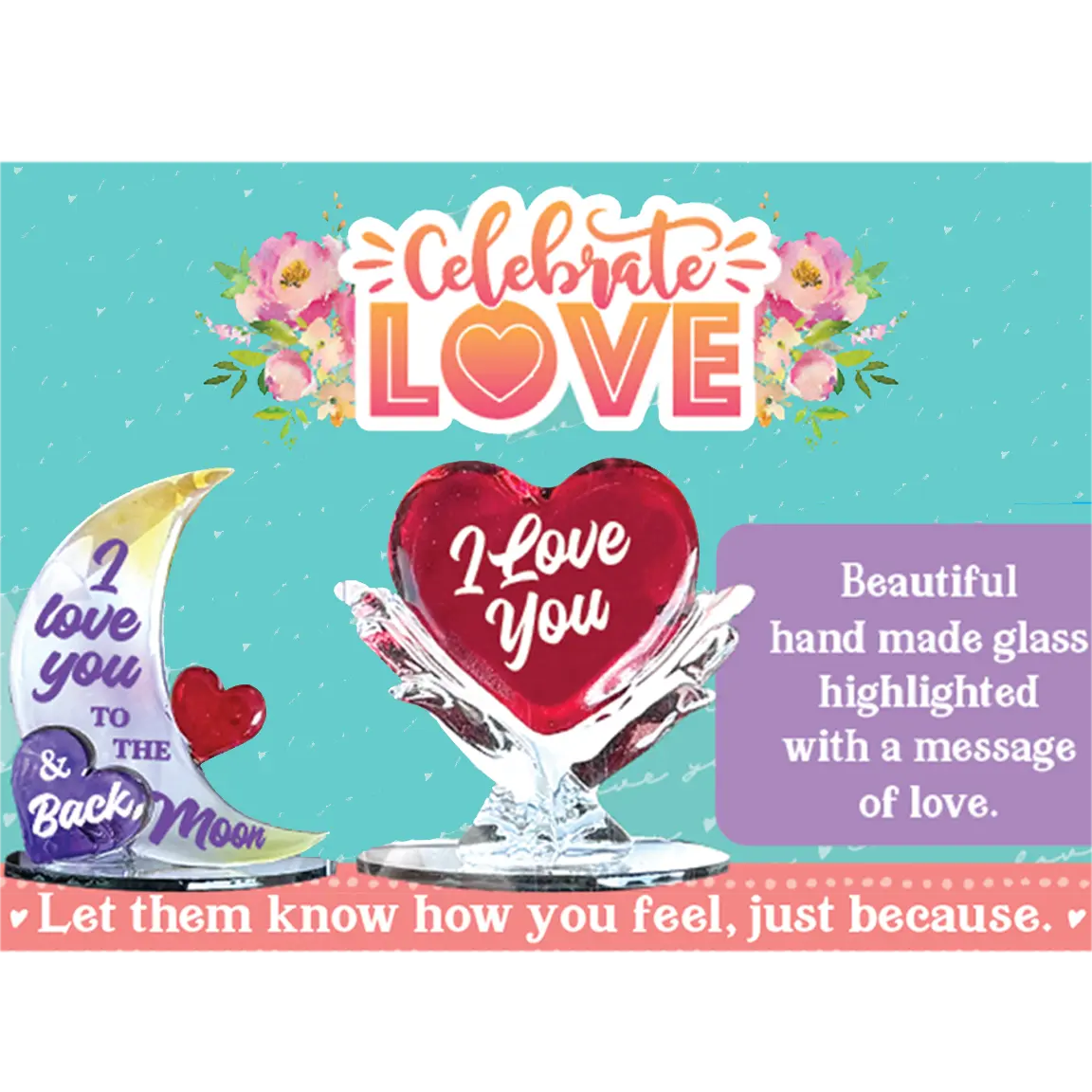 Glass Mini Keepsake - 12 Pieces Per Retail Ready Display 25047 WHOLESALE