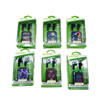 PRINTED WIRELESS EARBUDS - STORE SURPLUS NO DISPLAY - 6 PIECES PER PACK 25062L STORE SURPLUS