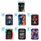 PRINTED WIRELESS EARBUDS - STORE SURPLUS NO DISPLAY - 6 PIECES PER PACK 25062L STORE SURPLUS