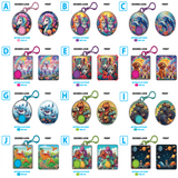 Aqua Ring Water Toss Game Keychain - Store Surplus No Display - 12 Pieces Per Pack 25068L