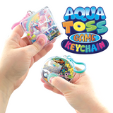 Aqua Ring Water Toss Game Keychain - Store Surplus No Display - 12 Pieces Per Pack 25068L