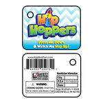 HIP HOPPERS - STORE SURPLUS NO DISPLAY - 12 PIECES PER PACK 25075L STORE SURPLUS