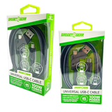 Charging Cable USB-C to USB-C with USB Adapter 4FT 100 Watts - STORE SURPLUS NO DISPLAY - 6 Pieces Per Pack 25080L STORE SURPLUS