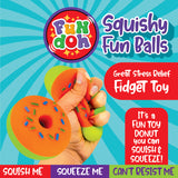 WHOLESALE FUN DOH SQUISHY DONUT 12 PIECES PER DISPLAY 25083