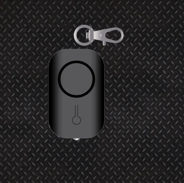 Alarm Panic Keychain B - Store Surplus No Display - 6 Pieces Per Pack 025831L STORE SURPLUS