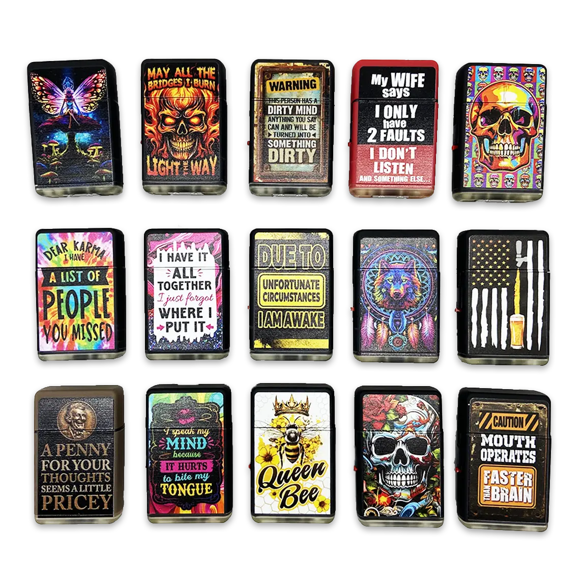 Big Bubba Dual Torch Lighter with Money Clip - Store Surplus No Display - 15 Pieces Per Pack 25088L STORE SURPLUS
