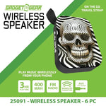 Wireless Speaker with FM Radio - 6 Pieces Per Retail Ready Display 25091 WHOLESALE