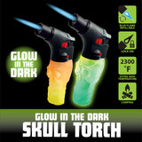 WHOLESALE GID SKULL TORCH 12 PIECES PER DISPLAY 25093