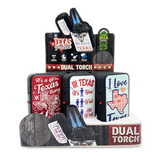 Big Bubba Texas Dual Torch Lighter - 15 Pieces Per Retail Ready Display 25099