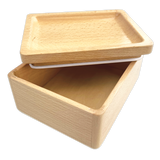 WOOD BOX B - STORE SURPLUS NO DISPLAY - 6 PIECES PER PACK 25100L