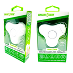 WHOLESALE WIRELESS SPINNER EARBUDS - STORE SURPLUS NO DISPLAY - 6 PIECES PER PACK 25114L STORE SURPLUS