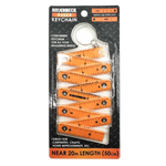 Roughneck Ruler Keychain - 6 Pieces Per Retail Ready Display 25118 - NOVELTY INC WHOLESALE