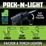 Pack and Light Torch Lighter - 12 Pieces Per Retail Ready Display 25120 WHOLESALE