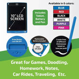 Reusable LCD Drawing Tablet - 6 Pieces Per Retail Ready Display 41798 GADGET GEAR