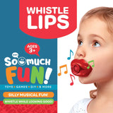 Red Whistle Lips - Store Surplus No Display - 48 Per Pack 25128L STORE SURPLUS