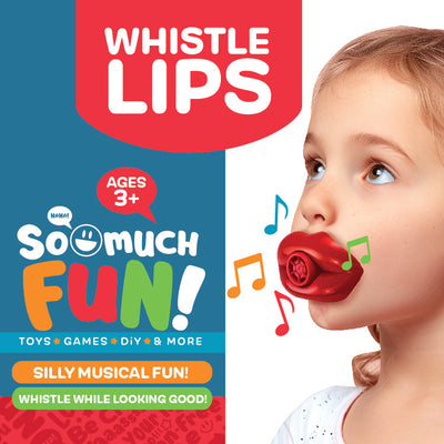 Red Whistle Lips - Store Surplus No Display - 48 Per Pack 25128L