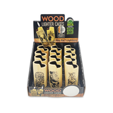 Wood Lighter Case - 12 Pieces Per Retail Ready Display 25137