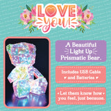 Light-Up Prismatic Bear Keepsake - Store Surplus No Display - 1 Pieces Per Pack 25230L