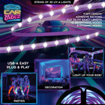 USB Blacklight Strip with Remote 11.5FT - 6 Pieces Per Retail Ready Display 25244 WHOLESALE