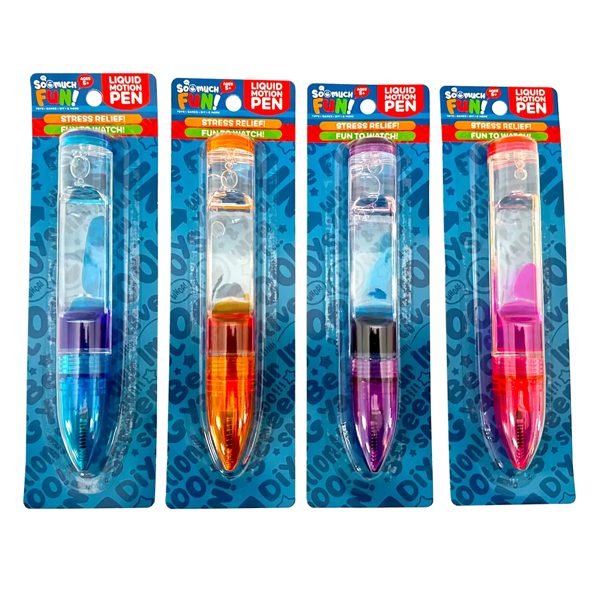 Liquid Motion Water Pen - Store Surplus No Display - 12 Pieces Per Pack 25263L STORE SURPLUS