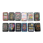 Metal Flip Top Lighter - Store Surplus No Display - 12 Pieces Per Pack 25279L STORE SURPLUS