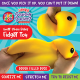 Fun Doh Jumbo Squishy Duckeez - 4 Pieces Per Retail Ready Display 25291 WHOLESALE