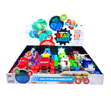 Friction Toy Car Light Up Assortment - 12 Pieces Per Display 25302