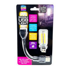 Bendable USB Touch Vintage Lantern Light - Store Surplus No Display - 6 Pieces Per Pack 25304L STORE SURPLUS