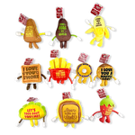 Food Plush - Store Surplus No Display - 12 Pieces Per Pack 25435L STORE SURPLUS